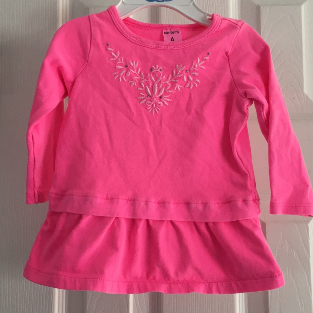 CARTERS FLUORESCENT DRESS SIZE 6M